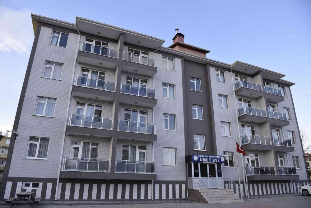 Konya'ya gelen kanser hastalarına Selçuklu 'Umut Evi'nde otel konforunda hizmet