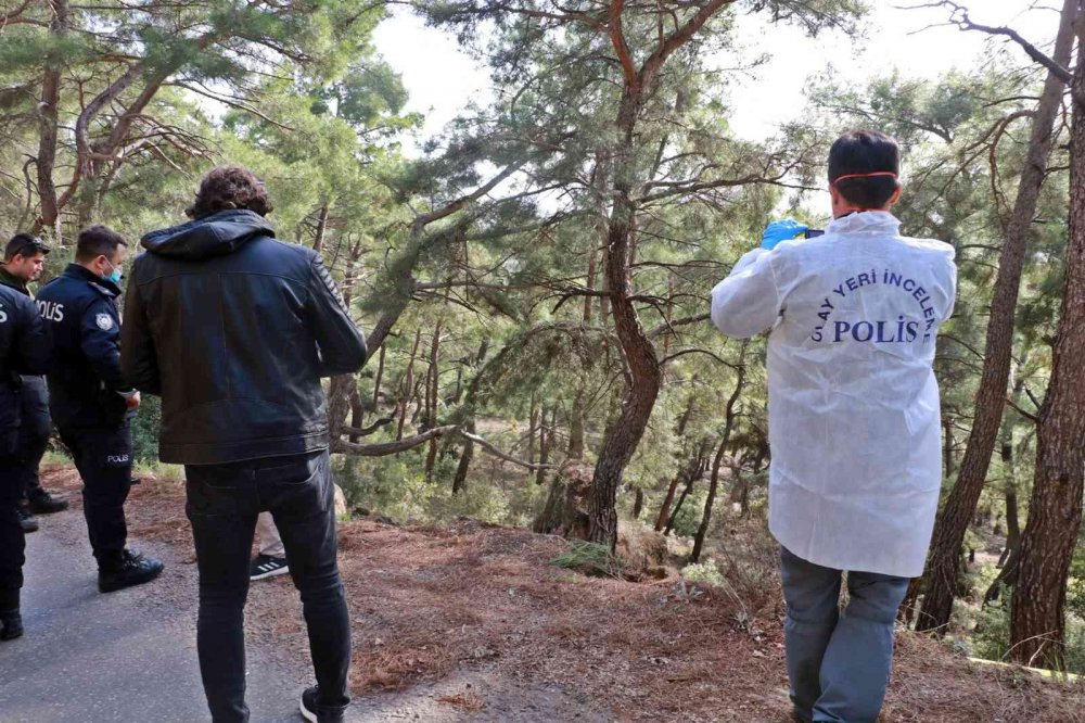 Ormanda bulunan erkek cesedi için sigara izmaritleri dahi inceleniyor