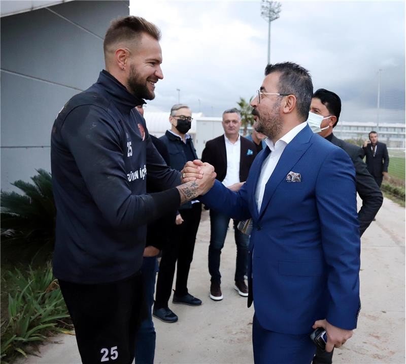 Antalyaspor'da Konyaspor maçı hazırlığı sürüyor