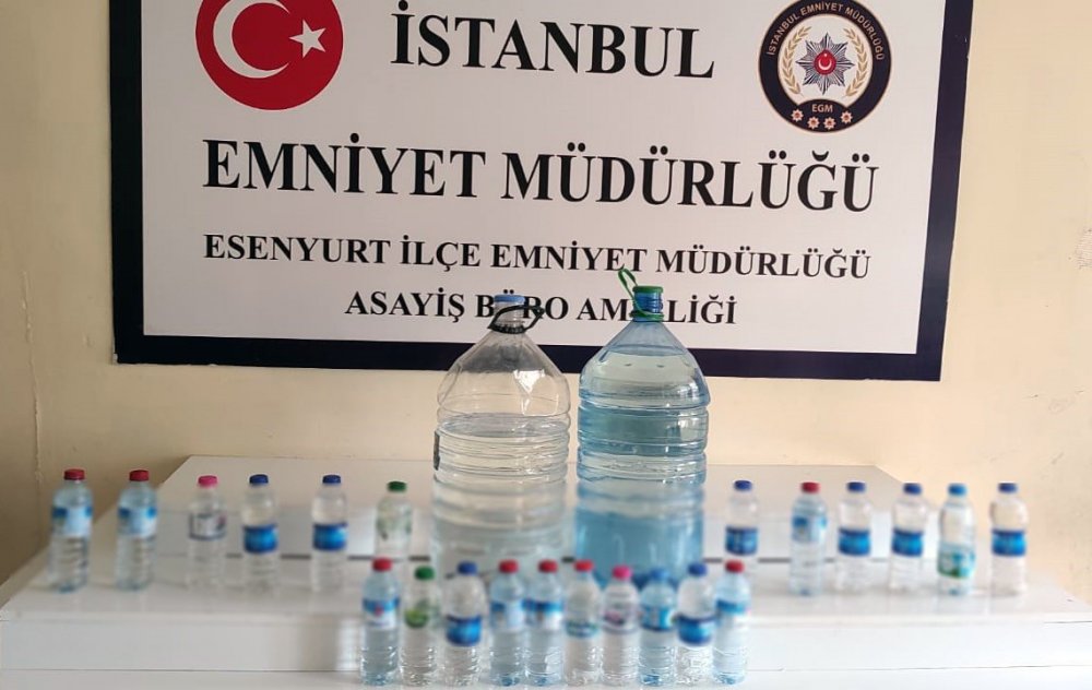 İstanbul'da sahte alkol alarmı!