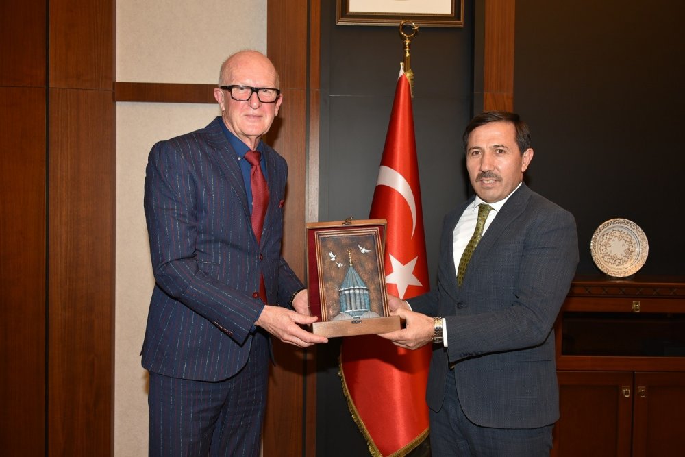 Konya'ya gelen Bosnalı heyetten Karatay Termal Tatil Köyü’ne tam not