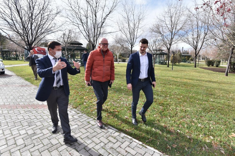 Konya'ya gelen Bosnalı heyetten Karatay Termal Tatil Köyü’ne tam not