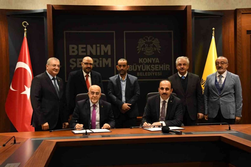 Protokol imzalandı! Konya ile Trablusşam kardeş oldu
