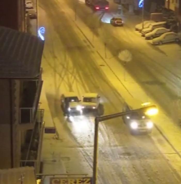 Konya'da ters yönde giden sürücü otomobile çarptı! Bir şey olmamış gibi devam etti