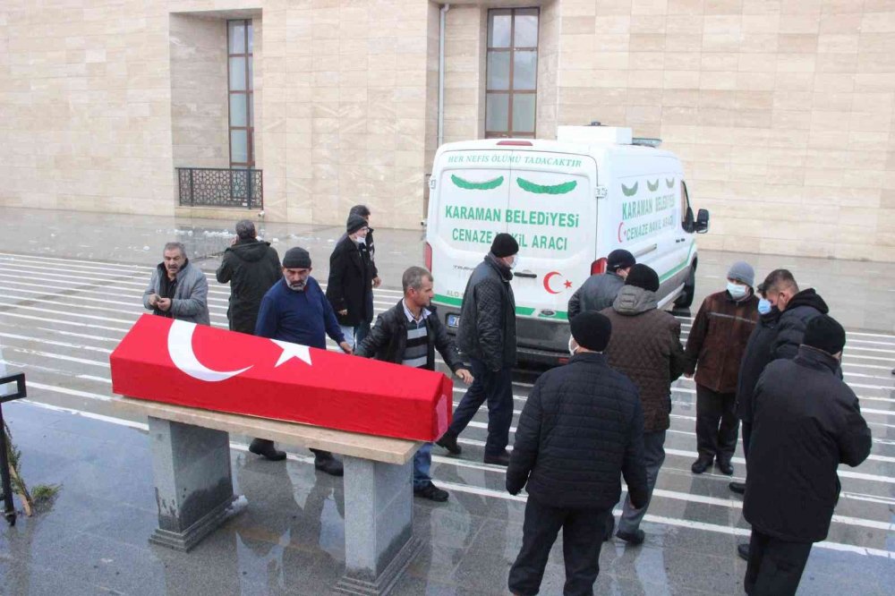 Uzman Onbaşı İsmail Acar'a memleketi Karaman'da son görev