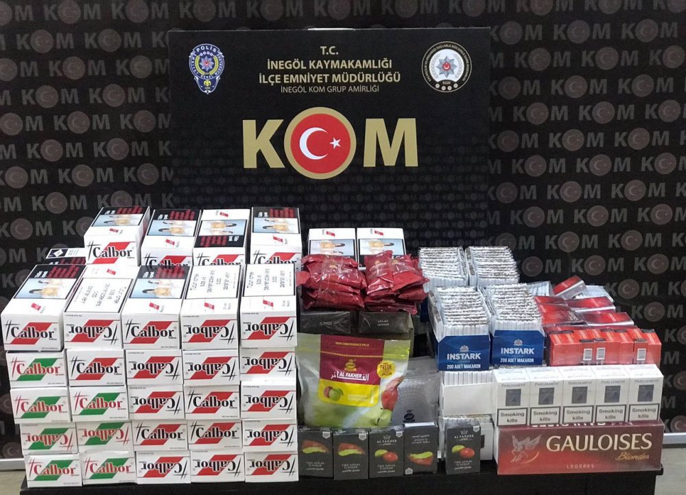 Beş adrese sahte içki ve kaçak sigara operasyonu! 6 gözaltı