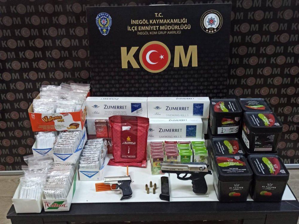 Beş adrese sahte içki ve kaçak sigara operasyonu! 6 gözaltı