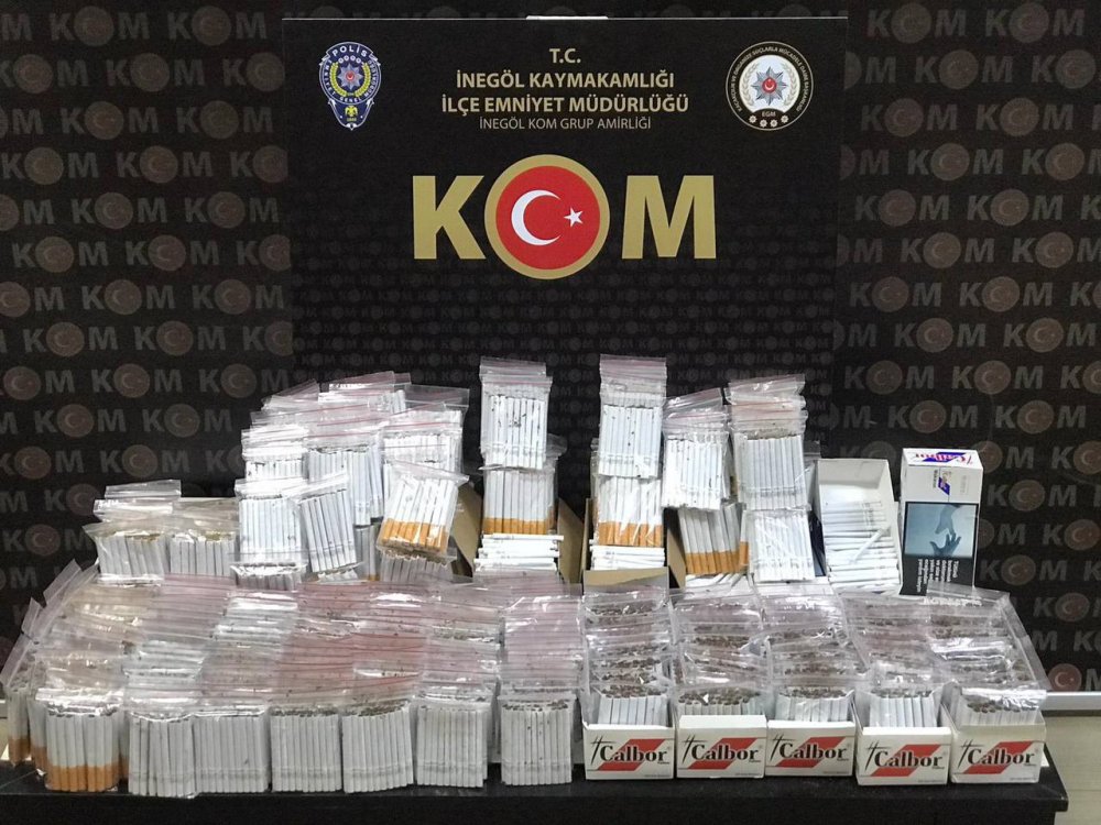 Beş adrese sahte içki ve kaçak sigara operasyonu! 6 gözaltı