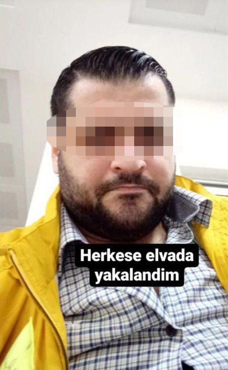 Kız arkadaşına dehşeti yaşatan şahıs: Herkese elveda yakalandım! Pişmanmış