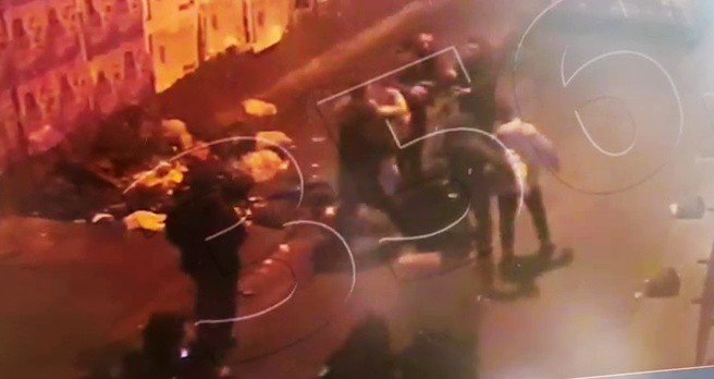 İstanbul'da Amerikalı turistin öldüğü bıçaklı saldırı böyle görüntülendi