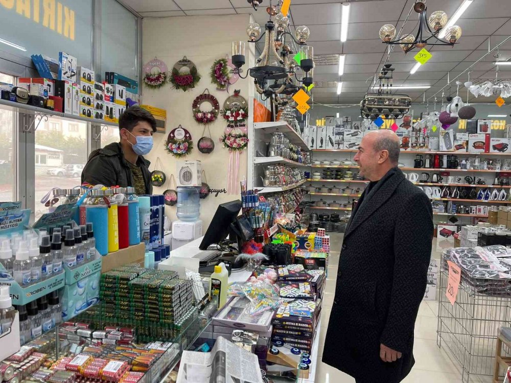 Pekyatırmacı Kılınçarslan Mahallesi'nde esnafla buluştu