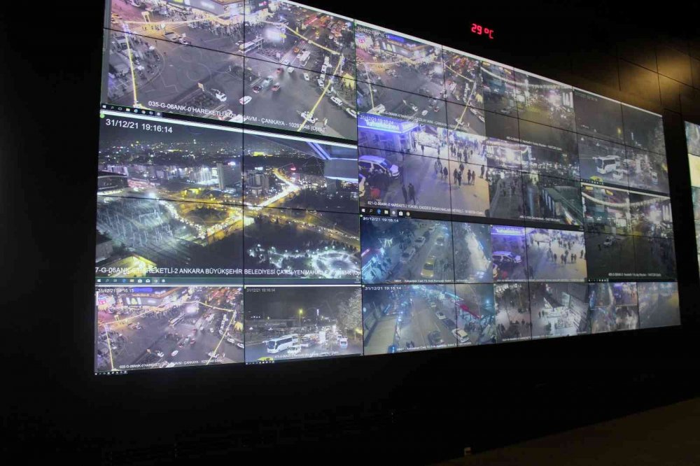 Ankara'da KGYS ile olaylara anında müdahale