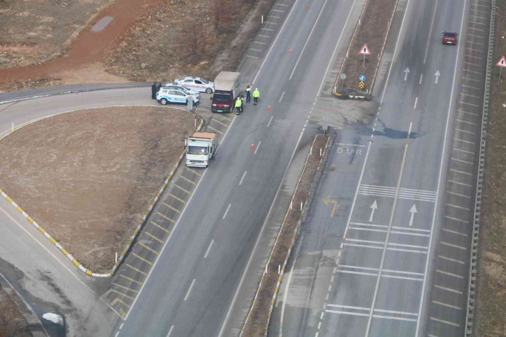 Konya’da 2021'in son denetimi! Kuş uçurtmadılar