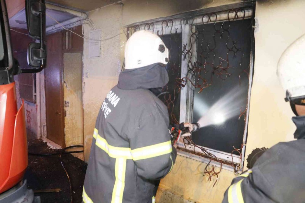 Yangından böyle kurtarıldı