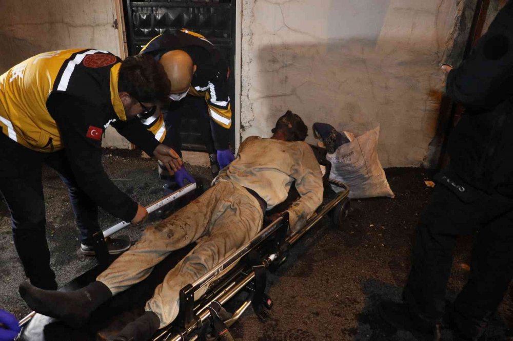 Yangından böyle kurtarıldı