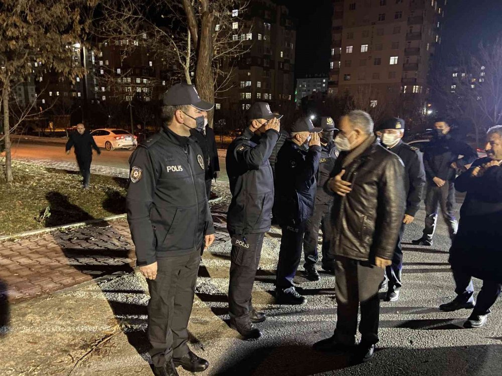 Konya 2022'ye böyle girdi!
