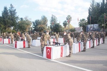 7. dönem bedelli erler törenle yemin etti