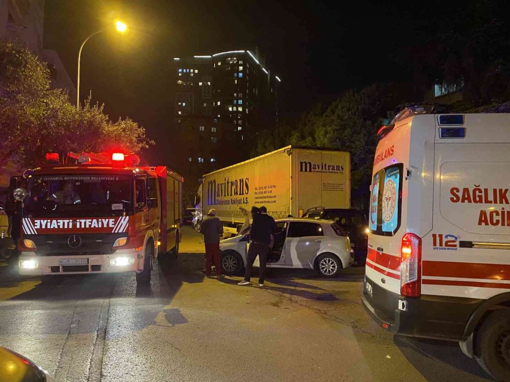 Mahalleli tırlardan şikayetçi! Yine kaza oldu