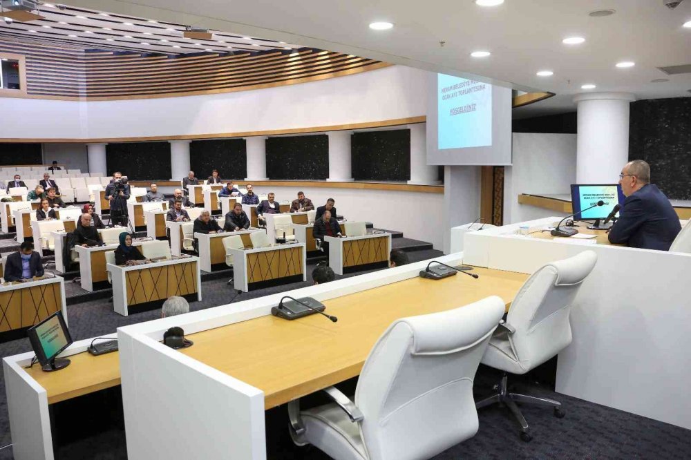 Meram'da 2022'nin ilk meclisi toplandı! Önümüzdeki günlerde yeni kooperatifler gelecek