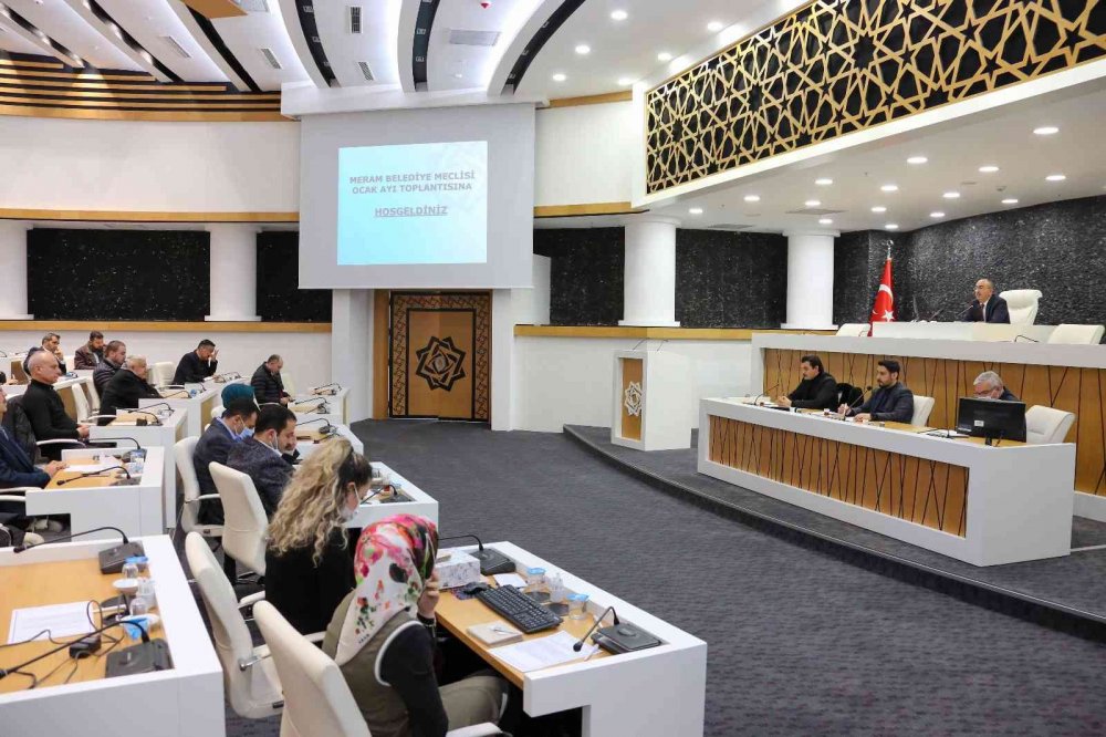 Meram'da 2022'nin ilk meclisi toplandı! Önümüzdeki günlerde yeni kooperatifler gelecek