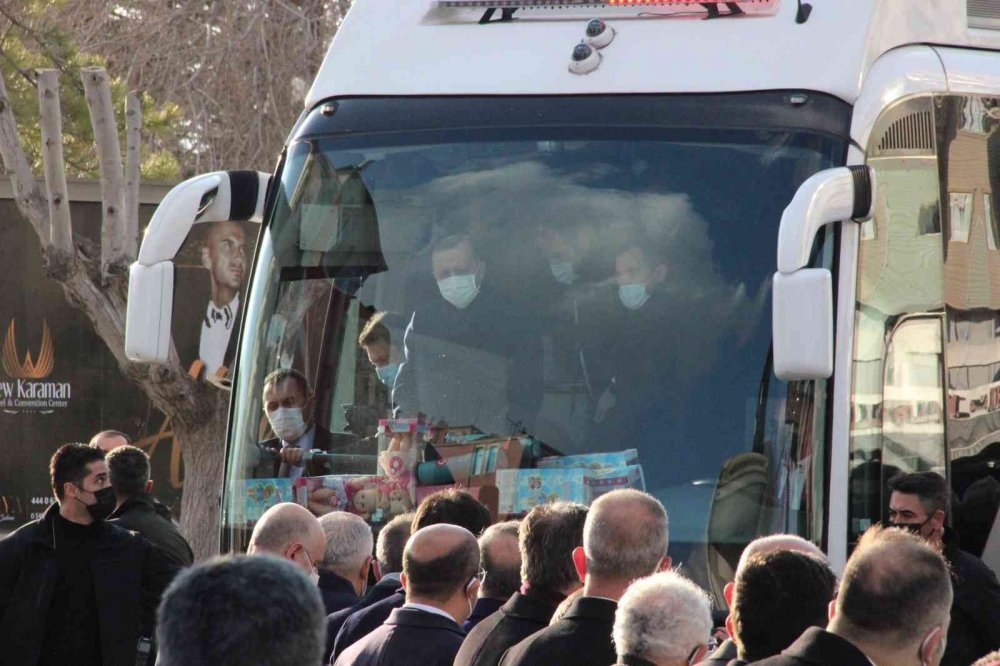 Cumhurbaşkanı Erdoğan’dan Karaman'da Tabipler Birliği'ne tepki: Sahtekarsınız yalancısınız