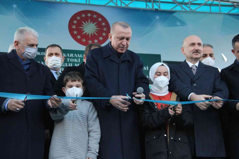 Cumhurbaşkanı Erdoğan’dan Karaman'da Tabipler Birliği'ne tepki: Sahtekarsınız yalancısınız