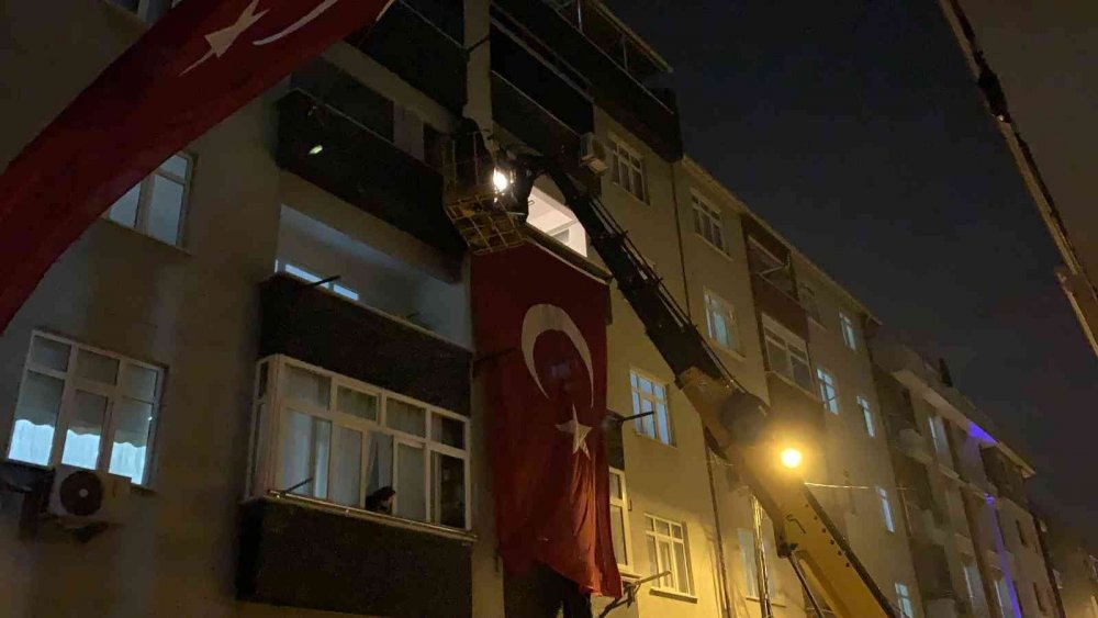 Piyade Onbaşı Enes Koç'un baba ocağına şehadet haberi ulaştı