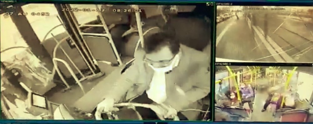 Antalya'da halk otobüsünün yaptığı kazanın görüntüleri ortaya çıktı