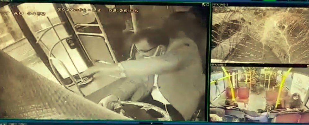 Antalya'da halk otobüsünün yaptığı kazanın görüntüleri ortaya çıktı