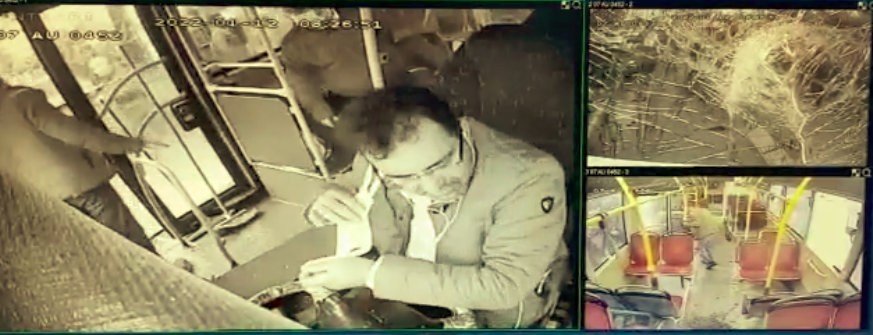 Antalya'da halk otobüsünün yaptığı kazanın görüntüleri ortaya çıktı