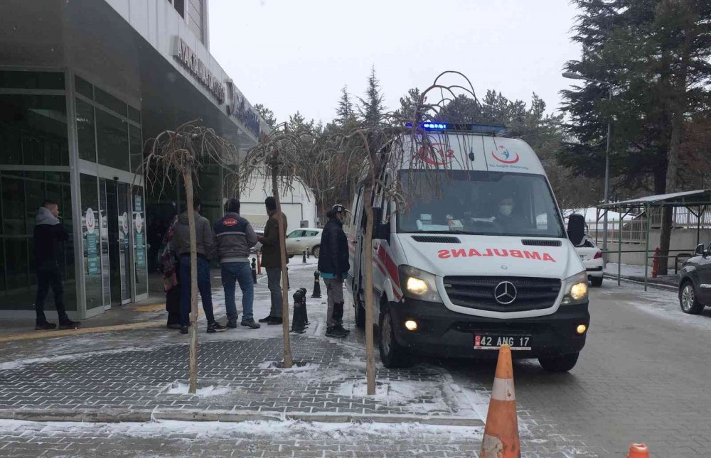 Konya'da tavuk çiftliğinde feci olay! Yüzü ve elleri yandı