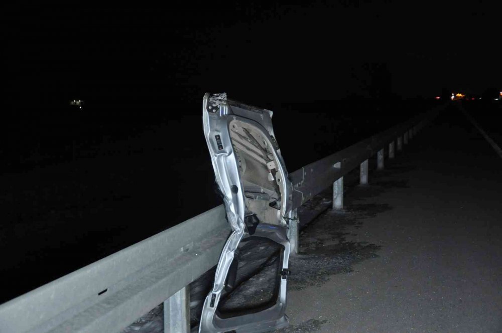 Konya'dan dönüyorlardı! Yola fırlayan kedi kazayı getirdi! 1 ölü 3 yaralı