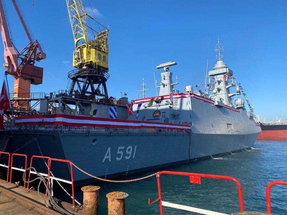Milli İstihbarat Gemisi TCG Ufuk envantere girdi