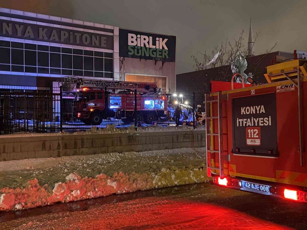 Konya’daki büyük fabrika yangınında son durum!