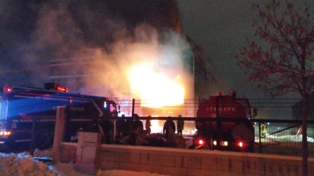 Konya’daki büyük fabrika yangınında son durum!