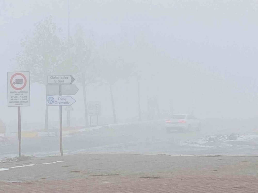 Diyarbakır hava sahası kapalı! Seferler iptal edildi