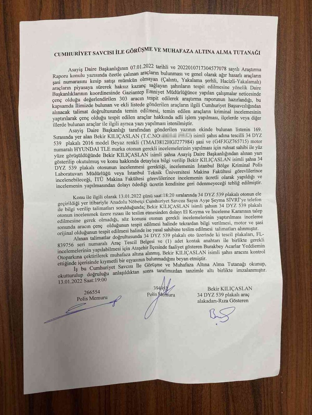 Aldığı otomobil çalıntı çıktı dünyası başına yıkıldı