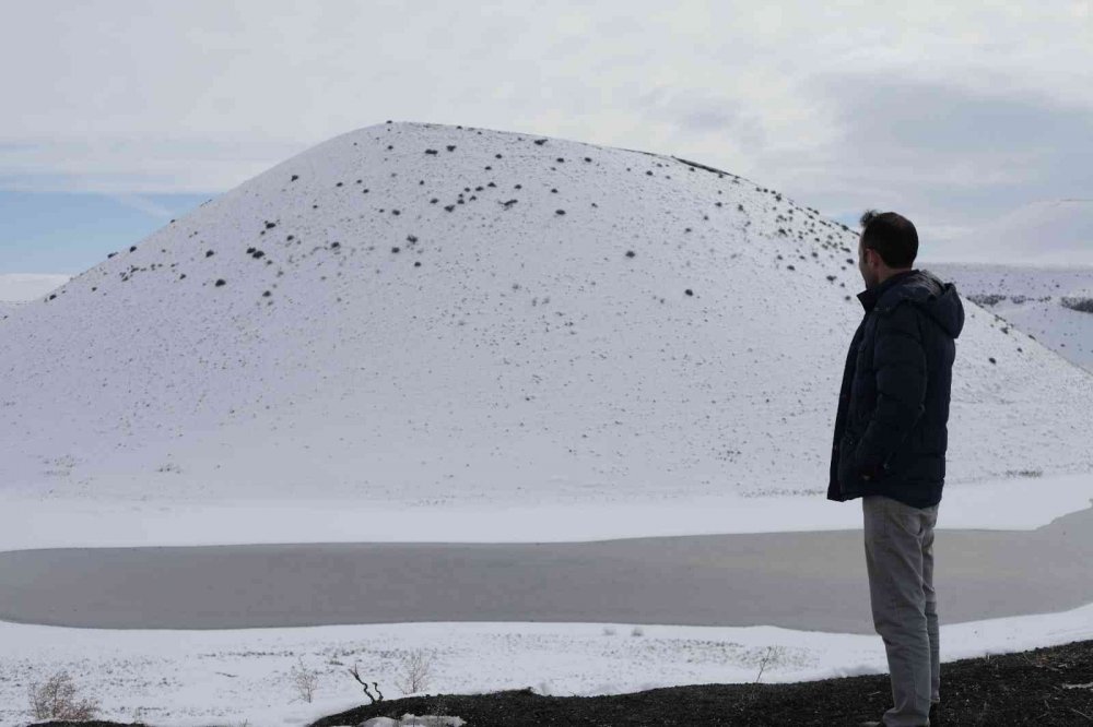Konya iyi yağış aldı! Meke Gölü yüzleri güldürdü