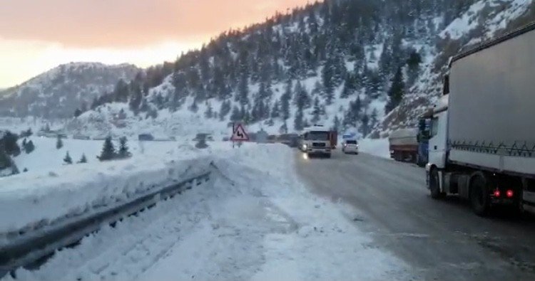 Konya-Antalya yolunda son durum!