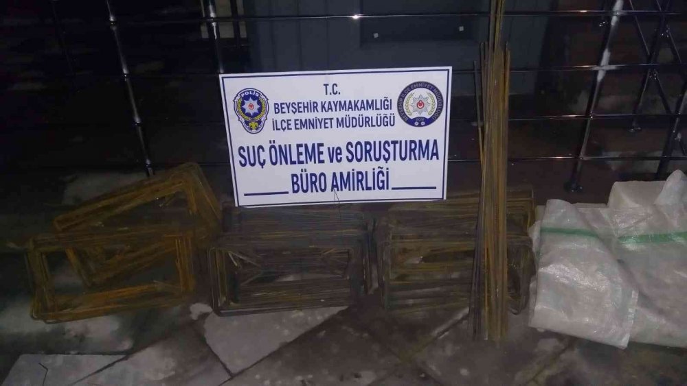 Konya'da hırsızlık yapan şahıslar suç üstü yakalanıp tutuklandı