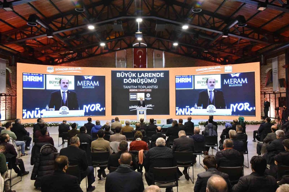 Konya için yeni bir başlangıç! Büyük Larende Dönüşümü başlıyor