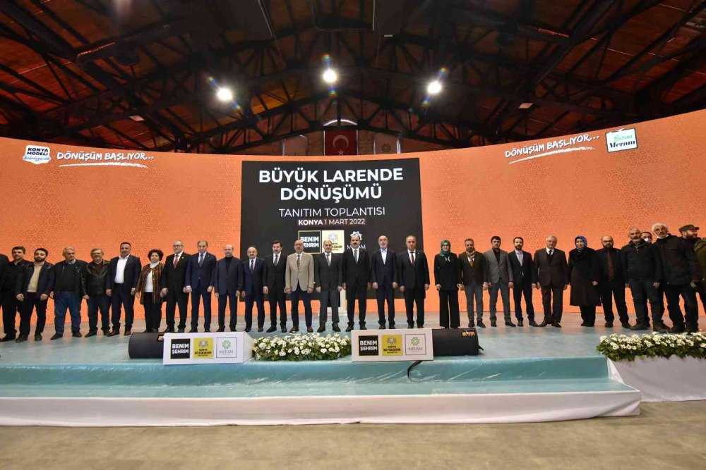 Konya için yeni bir başlangıç! Büyük Larende Dönüşümü başlıyor