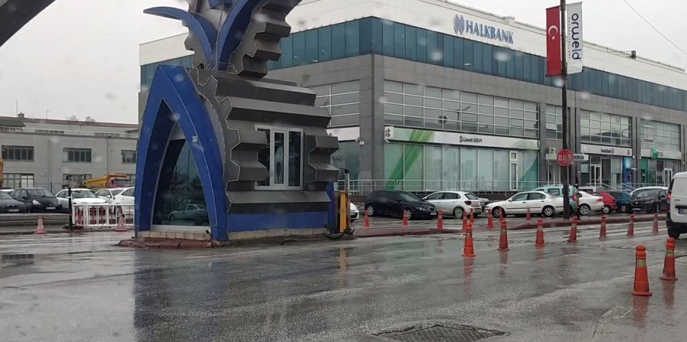 Konya'da hurdacı dehşeti! Güvenlik görevlisi kıl payı kurtuldu