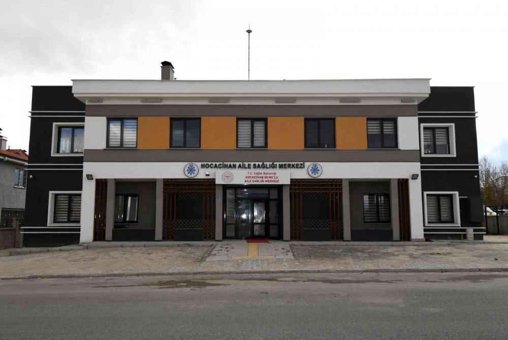 Selçuklu 58 Nolu Hocacihan ASM hizmete girdi! Günde 250-300 vatandaş muayene oluyor