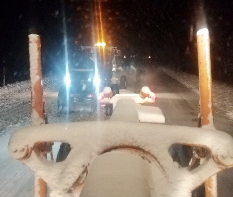 Alacabel'de kar fena bastırdı! Konya-Antalya yolu sabaha karşı kapandı