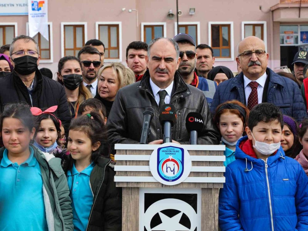 Konya ve 31 ilçesindeki okullarda eş zamanlı deprem tatbikatı!