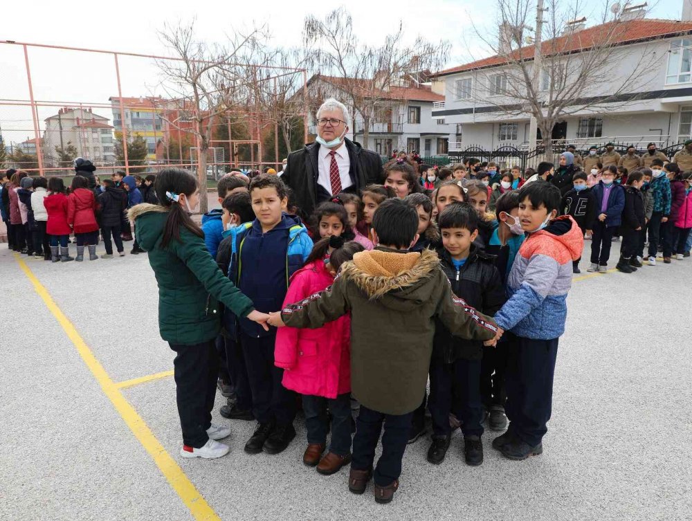 Konya ve 31 ilçesindeki okullarda eş zamanlı deprem tatbikatı!