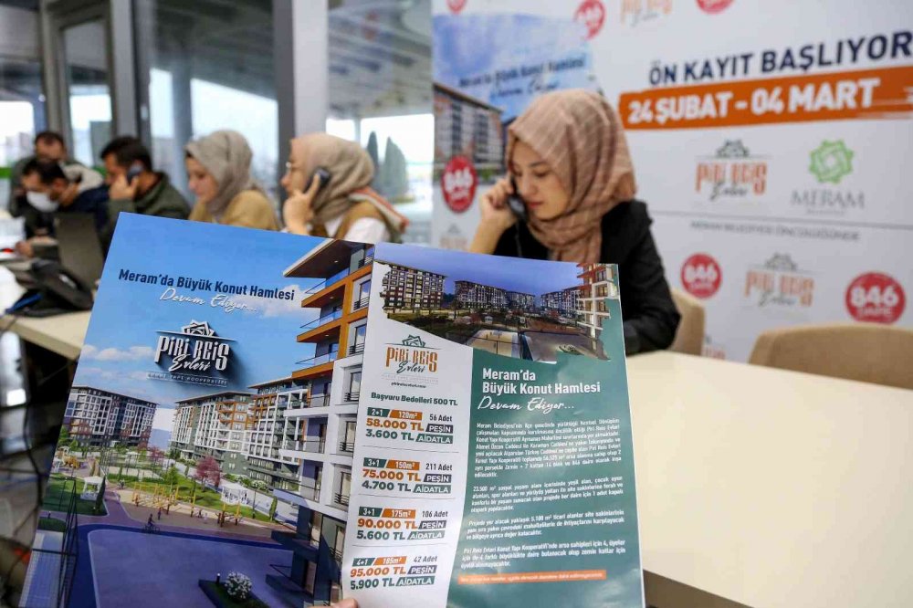 Meram Piri Reis Evleri'ne rekor başvuru! Kuralar ne zaman çekilecek?