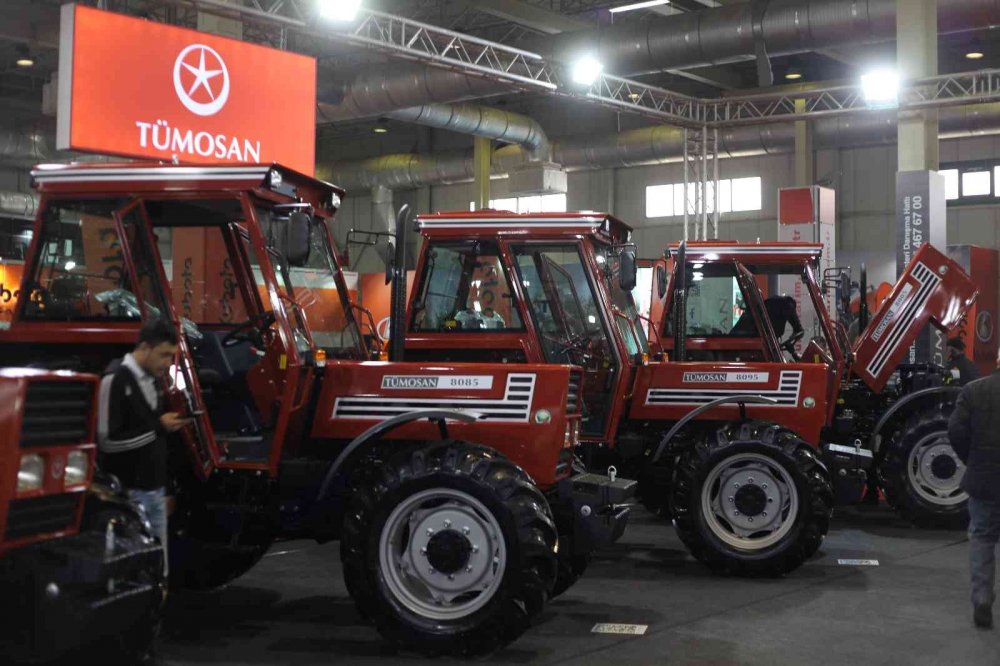 Türkiye'nin markası Konya üretimi yüzde 100 Türk mühendisliği TÜMOSAN fuarda ilgi odağı