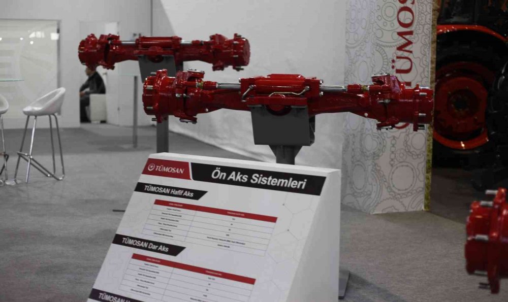 Türkiye'nin markası Konya üretimi yüzde 100 Türk mühendisliği TÜMOSAN fuarda ilgi odağı